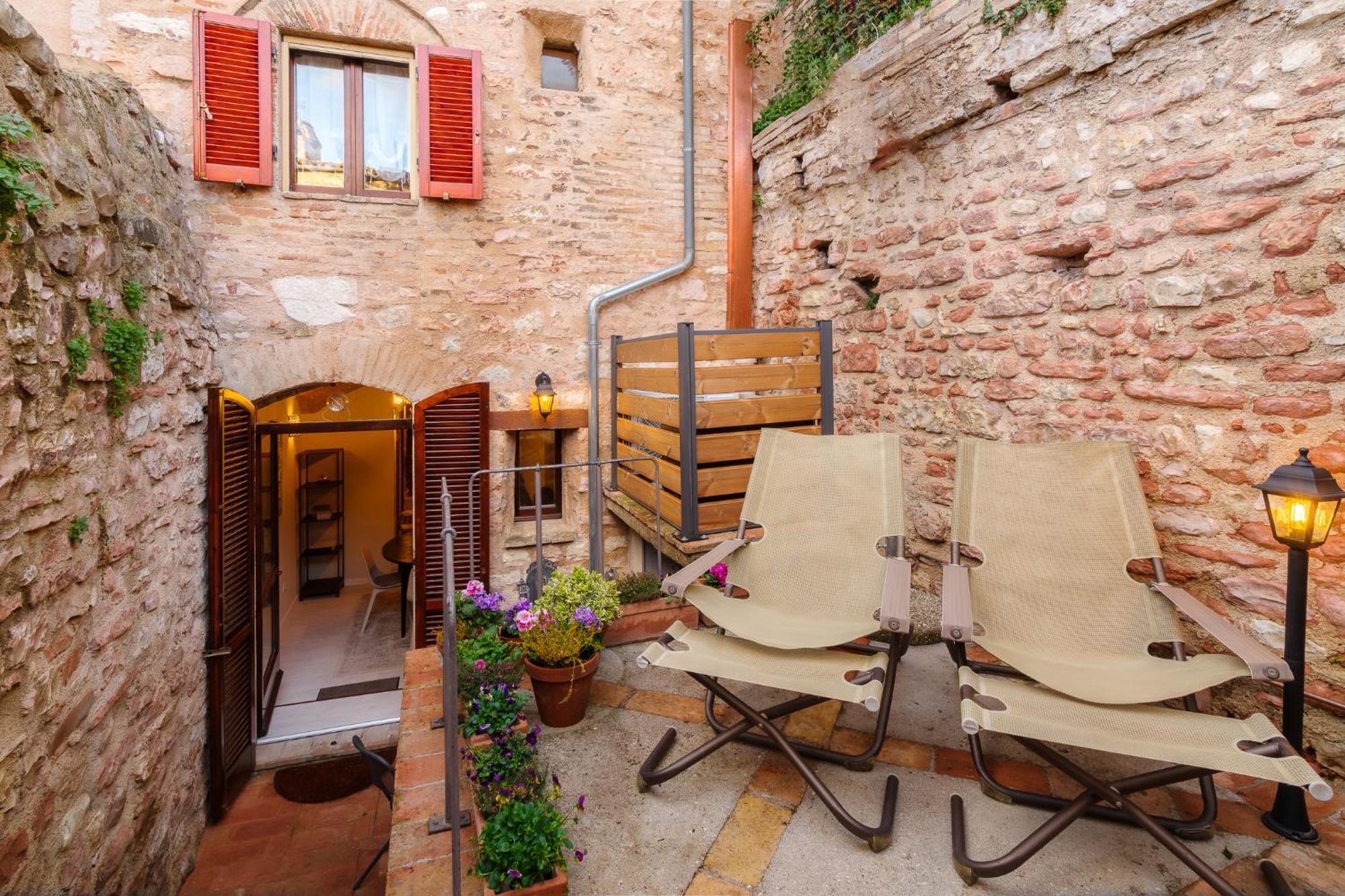 Ferienwohnung La Piccola Corte Spello Exterior foto